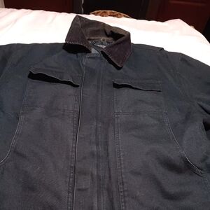 MENS EDGE QUILTED JACKET TEN WEST SIZE XXL IN GREAT CONDITION BLUE THICK